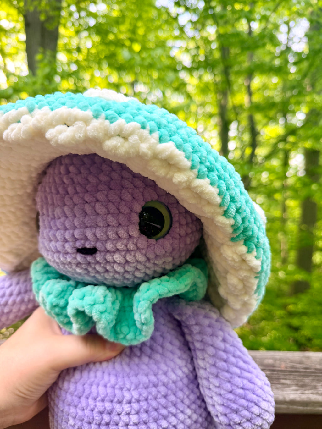 Mushroom Guy Crochet Plush