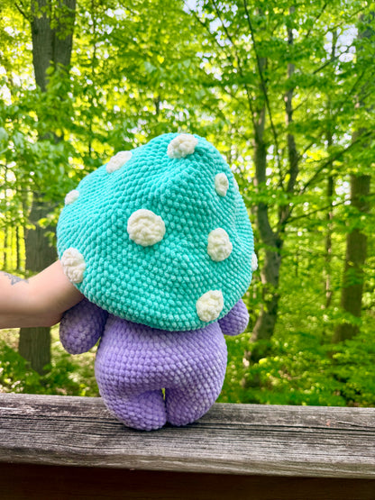 Mushroom Guy Crochet Plush