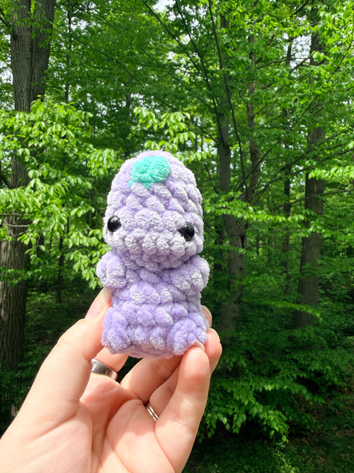 Dino Hatchling Crochet Plush – T-Rex