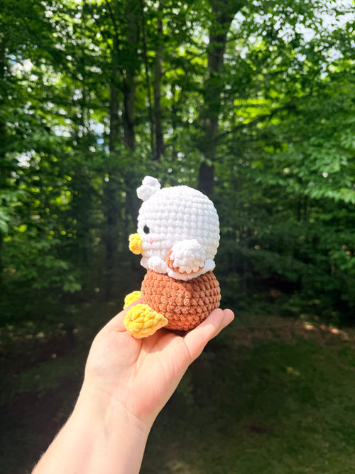 Baby Eagle Crochet Plushie