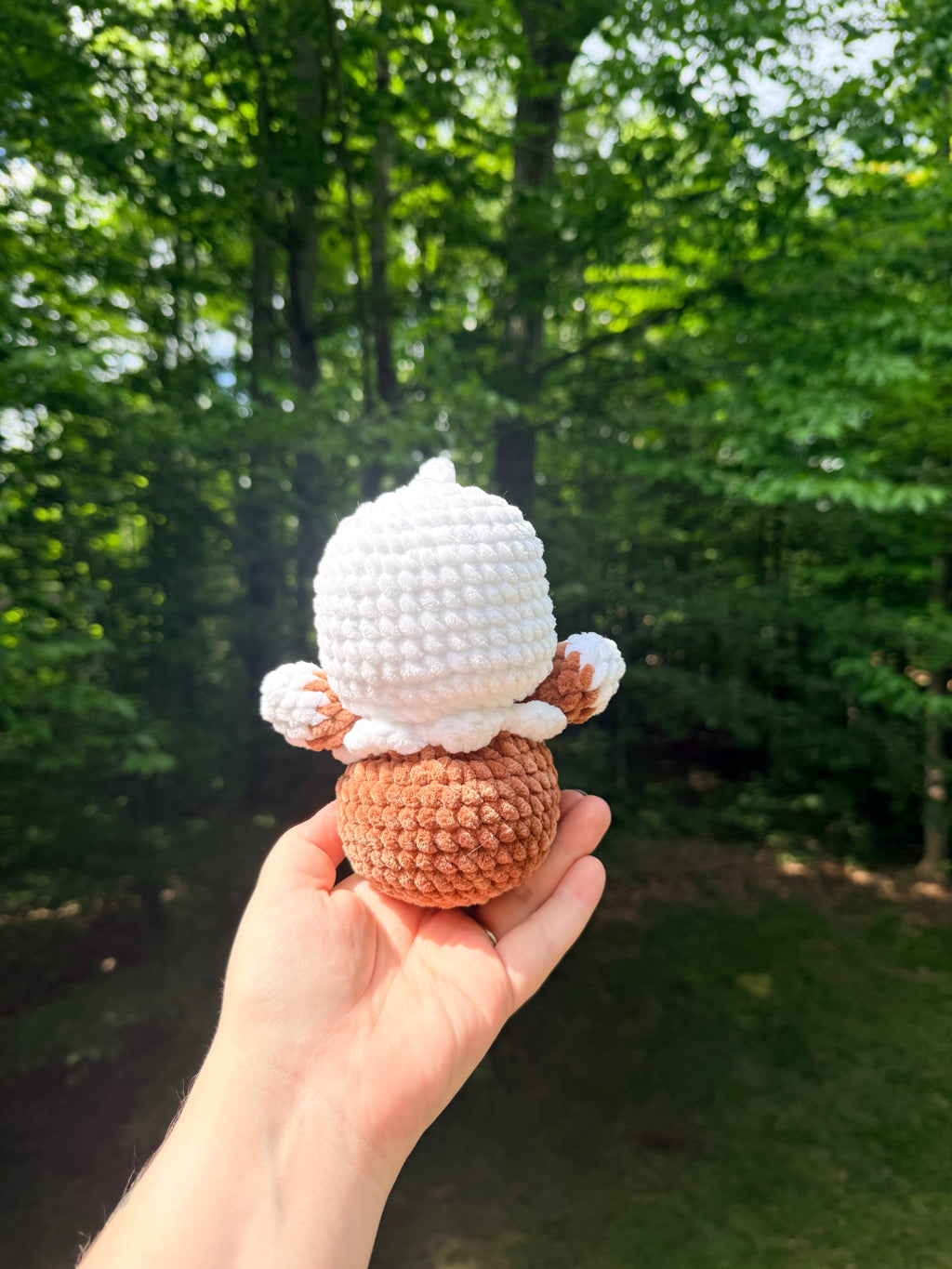 Baby Eagle Crochet Plushie