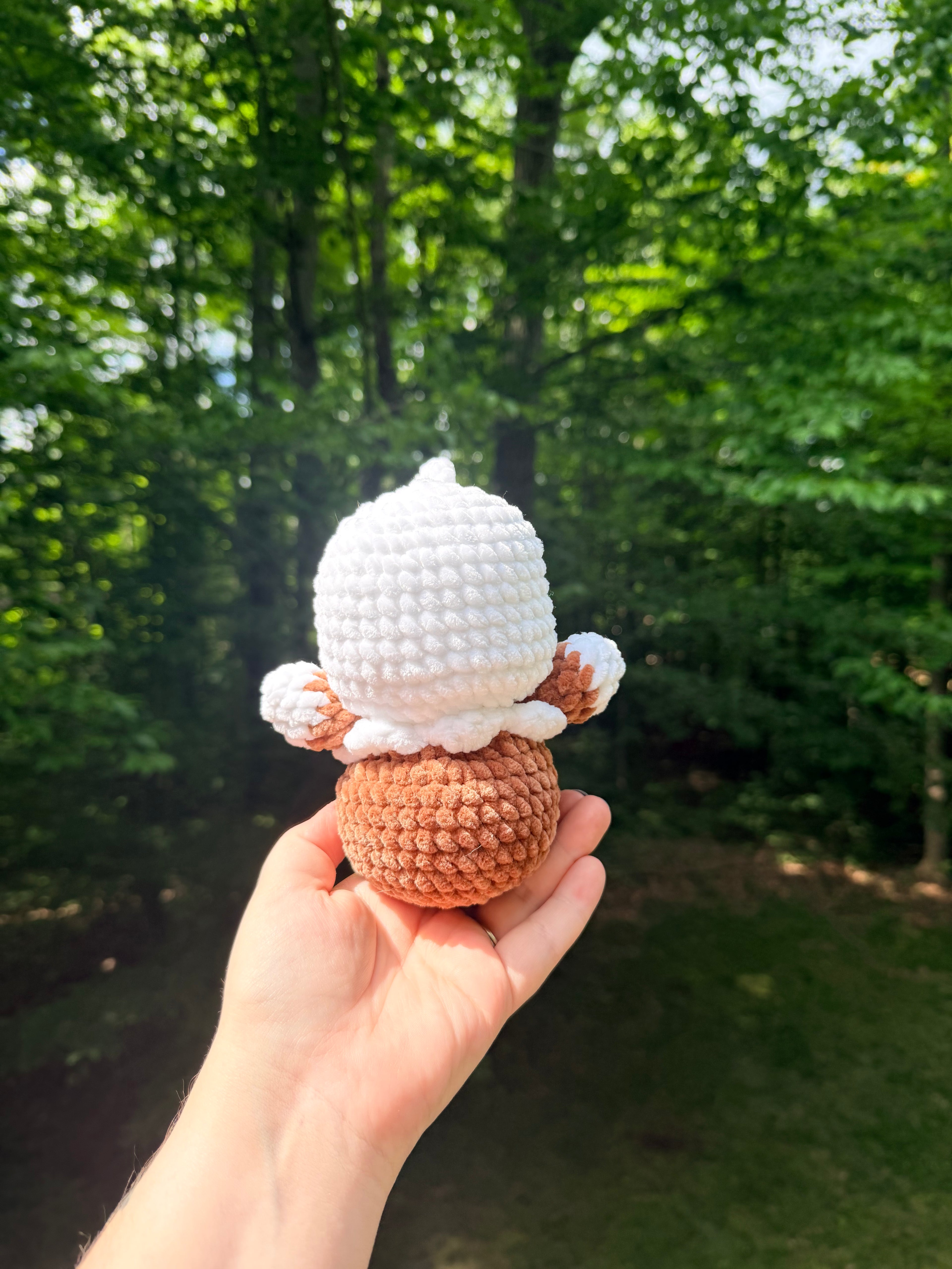 Baby Eagle Crochet Plushie