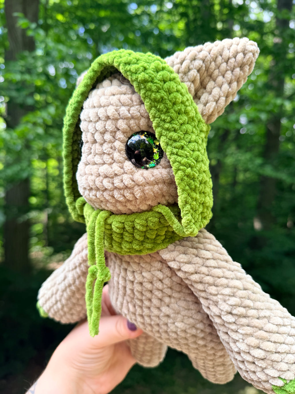 Goblin Crochet Plushie – Brown & Green